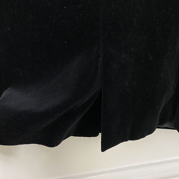 Atkins JR Women's Velvet Black Cotton Blazer Size 13 Made in Japan - Picture 12 of 12